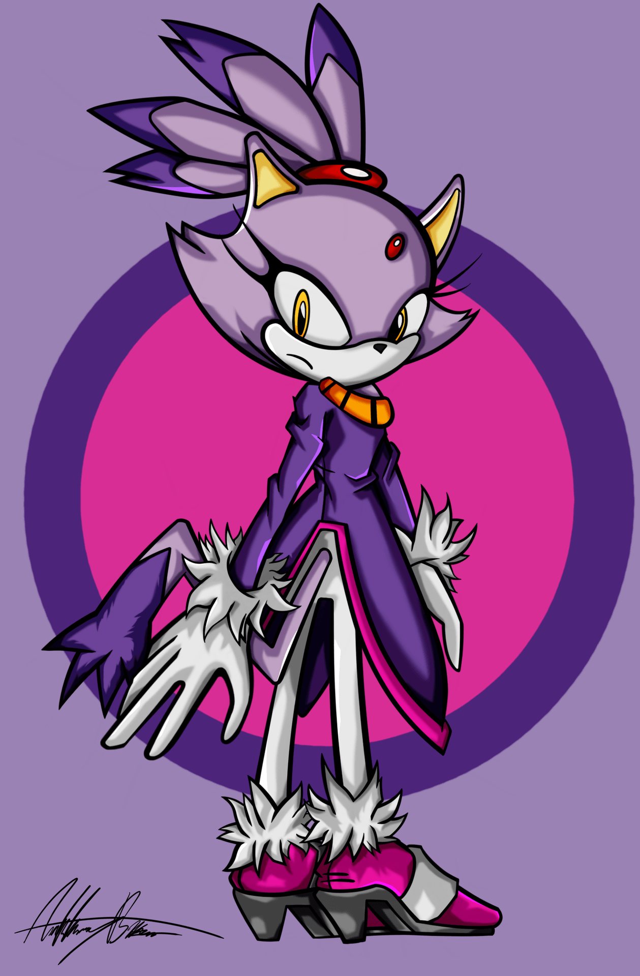 Blaze - Damien Sonic Project